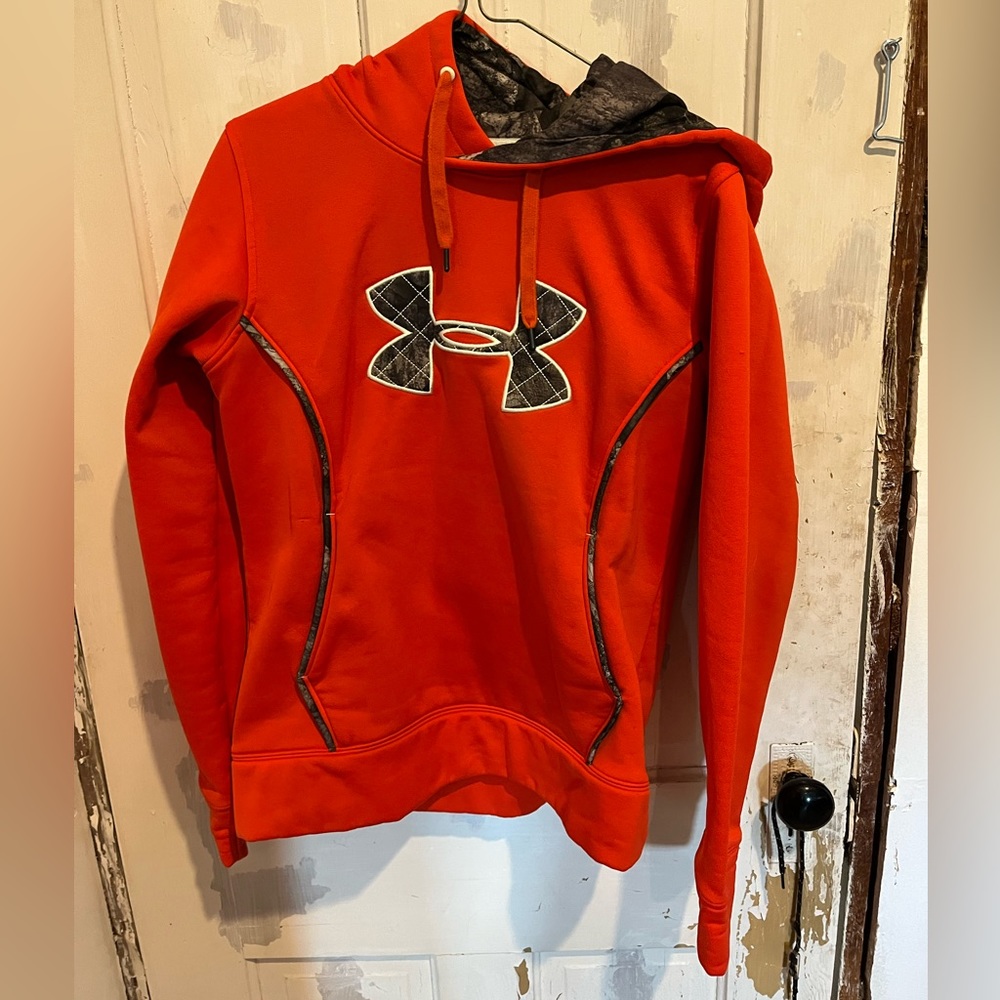 Orange Camo Hoodie